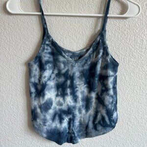 Blue Tie Dye Tank